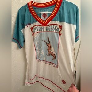 Double D Ranch Diving Horses shirt NWT